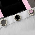 thumbnail image 4 of Feelyou Chic Geometric Abstract Black Out Curtains, Pink Square Rectangle Curtains Pack of 2 (42x63 Each), Teen Kid Child Adult Bedroom Curtains, Blackout Curtains Home Decor, 4 of 6
