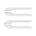 thumbnail image 1 of Ndcxsfigh Pegatinas Protectoras para Manija Puerta Coche Antiarañazos para Tesla Model 3 Y 2021 Color Blanco 4 Uds., 1 of 9