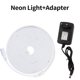 thumbnail image 1 of Tira de luces LED de neón para decoración del hogar, tira de luces LED de 12V CC, resistente al agua, SMD 2835, Flexible, color blanco cálido, 1M, 2M, 5M, 1 of 4