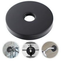 NICEXMAS Cover for Pipes Plumbing Cover Plate Black 1Pack 9x9in