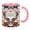 Pink, variant on USA 250th Anniversary Coffee Mug,1776-2026 U.S. Independence Anniversarys,American Flag 1776-2026 Patriotic Keepsake, 250 Anniversarys Coffee Mug for Patriots Collectors & Fathers Day