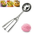 thumbnail image 4 of FZFLZDH Stainless Steel Ice Cream Scoop, Cookie Scoop Set with Trigger, 6CM, 4 of 8