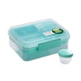 thumbnail image 4 of yotijay Bento Box Meal Prep Container,Multipurpose,Rectangle Portable Snack Box Reusable green1650ml, 4 of 9