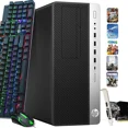 thumbnail image 1 of Restored HP G3 Desktop Gaming Tower PC, Intel Core i5-6th Gen. Processor, 16GB DDR4 Ram, 1TB SSD, NVIDIA GeForce GTX 1660s 6GB DDR5, WiFi, RGB Keyboard & Mouse, Windows 11 Pro (Refurbished), 1 of 8