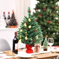 thumbnail image 2 of Árbol de Navidad Artificial Costway 60 cm Verde con 15 Luces Blancas LED, 2 of 7