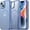 Light Blue, variant on for iPhone 13 Case/iPhone 14 Case Compatible with MagSafe, Translucent Matte Slim Protective Case for iPhone 13&iPhone 14, Light Blue