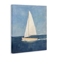 thumbnail image 2 of Stupell Industries Transitional Deep Blue Sail at Sea Canvas Art, 16 x 20, by Creative Studio, 2 of 8