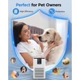 thumbnail image 5 of M05 Air Purifier for Large Room 1250 Sq Ft, H13 HEPA Filter Removes Dust Smoke Odor Pets with Aromatherapy and Quiet Sleep Mode, 5 of 7