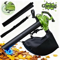 GASKY 120V 12Amp Corded 3 in 1 Leaf Blower/Vacuum/Mulcher, 495CFM ...