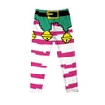 thumbnail image 3 of MKOSPLRT Christmas Leggings Winter Kids Yoga Pants Dance Active Tights Stretch High Waist Print Gym Leggings Cute Holiday Pants 3-8Y, 3 of 6