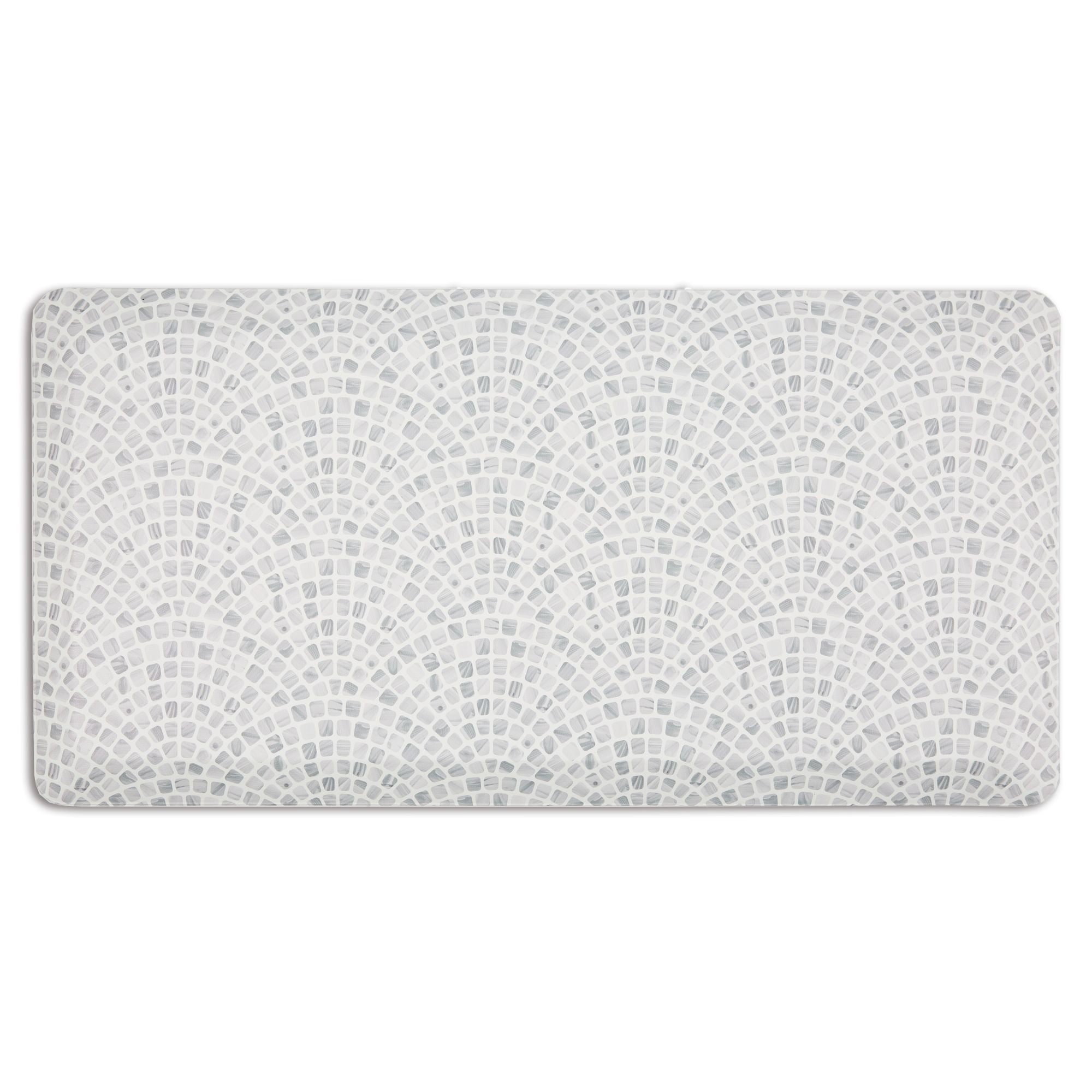 Emeril Lagasse Tile Kitchen Mat, Grey, 19.6"x31.5" Rectangle