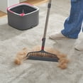 thumbnail image 6 of True Clean Spin Mop and Bucket Deluxe System with Silicone Sweeper, Clean Water Separation, Self Cleaning Microfiber Floor Mop for Vinyl & Tile, 6 of 11