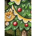 thumbnail image 4 of Tall Kitty Cat Christmas Tree Outdoor Decoration, 4 of 8