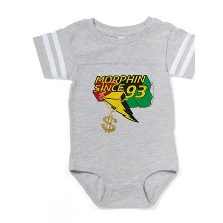 

CafePress - Power Rangers Since 93 - Cute Infant Baby Football Bodysuit