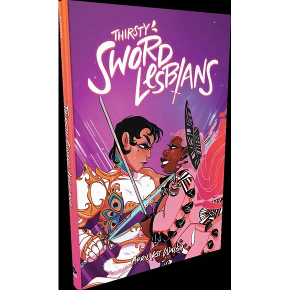 Libro Evil Hat Productions Thirsty Sword Lesbians RPG