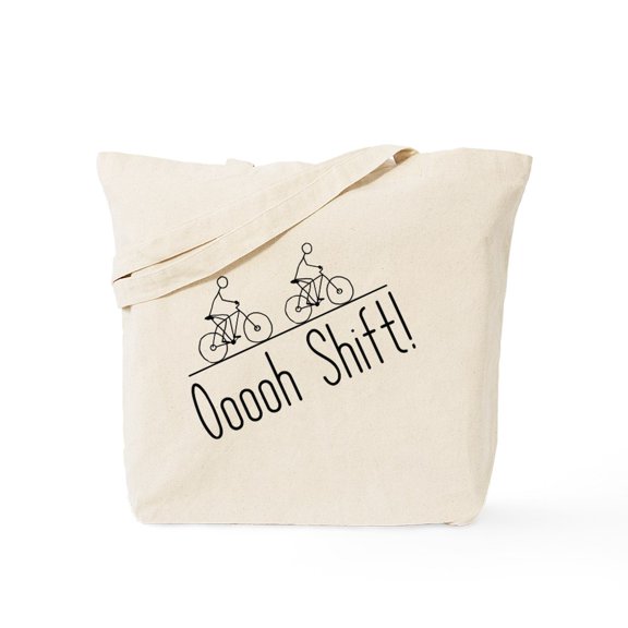 CafePress - Ooooh Shift! Tote Bag - Unisex Canvas Tote Bag, Beige, 1-Piece