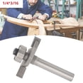 thumbnail image 3 of T Slot Router Bit 1/4" Shank 3/16" Cutting Depth 2 Flutes HSS Cutter Grooving, 3 of 9