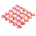 thumbnail image 2 of 25pcs Heart Shaped Cute LED Christmas Brooches Pin Badge For  Craft Clothing Decor Party Favors, 2 of 8