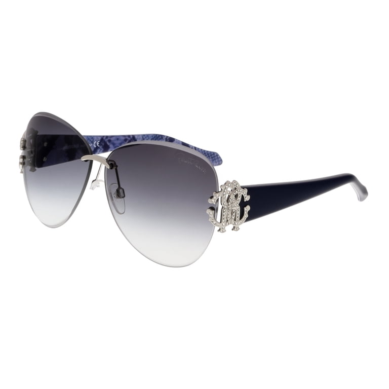 Roberto Cavalli Aviator Silver Sunglasses Aviator Sunglasses | Buy Online at eyez.ae main image 4