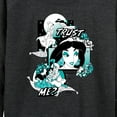 thumbnail image 3 of Disney Princess - Jasmine Pop  - Women's Lightweight French Terry Long Sleeve Shirt, 3 of 5