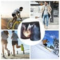 thumbnail image 4 of Yiaed Fox Couple Print Men's Soft Cotton Boxer Shorts Breathable Boxers Underwear Moisture-Wicking Underwear Stretch Boxer Briefs for Man-Large, 4 of 5