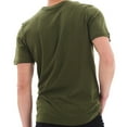 thumbnail image 2 of Big Size Hunting Wild Club Graphic Design Short Sleeve Cotton Jersey T-Shirt - Army Green 2XL, 2 of 4