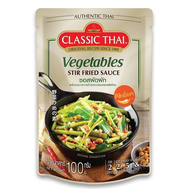 Classic Thai ND1001 Vegetables Stir Fried Sauce Pack of 12
