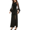 thumbnail image 5 of Wdgfv Womens Sequin Dress Slim Fit Long Evening Gown with Two Tone Sequin Embellishment for Formal Occasions and Special Events, 5 of 8