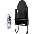 thumbnail image 3 of Colgador Para Tabla De Planchar Montaje En Pared Soporte Para Plancha Eléctrica Estante Para Tabla De Planchar Estante De Baño Para El Hogar - Negro-L308*W148*H106mm, 3 of 5