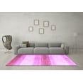 thumbnail image 3 of Ahgly Company Indoor Rectangle Solid Purple Modern Area Rugs, 4' x 6', 3 of 4