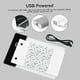thumbnail image 4 of Kit de libro plegable con almohadilla de luz Tableta de caja de luz LED Tableta de 300 hojas Papel d Irfora  Almohadilla de luz, 4 of 7