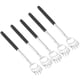 thumbnail image 4 of Rascador De Espalda, Masajeador Rascador Duradero, 5 Piezas De Acero Inoxidable, Multifunción, Cómodo, Extensible, Portátil Para La Cabeza, 4 of 7
