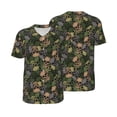 thumbnail image 6 of Rocae Camouflage Skulls for Breathable Men's Baseball T-Shirt Fashionable Casual Baseball Jersey, Moisture-wicking Sportswear 3X-Large, 6 of 9