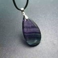 thumbnail image 5 of EOEMY Natural Rainbow Fluorite Quartz Crystal Gem Pendant Healing Reiki Amulet Decor, 5 of 9