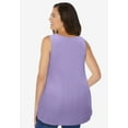 thumbnail image 2 of Woman Within Plus Size Swing Square Neck Pocket Tunic, 2 of 3
