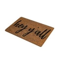 thumbnail image 2 of Floleo Welcome Door Mat 23.5*15.7In, Thick Welcome Mat Outdoor, Welcome Outdoor Mat Front Door Entrance, Thick Non-Slip PVC Backing Welcome Entry Doormat For Front Door, Welcome Mat, 2 of 7