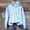 *Light Blue, variant on ClodeEU Women's Round Neck Hoodies,Long Sleeve Sweatshirt,Casual Loose Sweatshirt Tops Black,Womens Plus XL
