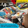 thumbnail image 5 of Baby Einstein Ocean Explorers Kick to It 4-in-1 Musical Swing & Rocker, with Removable Piano, 0+ Months, 5 of 12