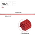 thumbnail image 2 of MECCANIXITY Fiber Reed Diffuser Sticks 8.6" x3mm for Aroma Fragrance Essential Oil, Red Pack of 50, 2 of 5