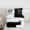 Black White 02, variant on Feelyou Black White Crown Full Size Comforter Sets, Couple Anniversary Bedding Sets, 3pcs