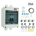 thumbnail image 2 of Arkzeo PV Disconnect Box DC440V Circuit Breaker Solar System Isolator Switch 6-125A 25A, 2 of 5