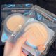 thumbnail image 5 of Polvo prensado blanco iluminador corrector de Control de aceite transparente duradero maquillaje facial Natural polvo de ajuste cosmético impermeable, 5 of 5