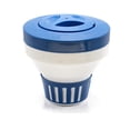 thumbnail image 1 of Distributeur de Chlore de Piscine Flottant S'Adapte jusqu'à 5 Morceaux de 3 Pouces de Contrôle du Débit Réglable de Chlore pour les Petites et Grandes Piscines, 1 of 6