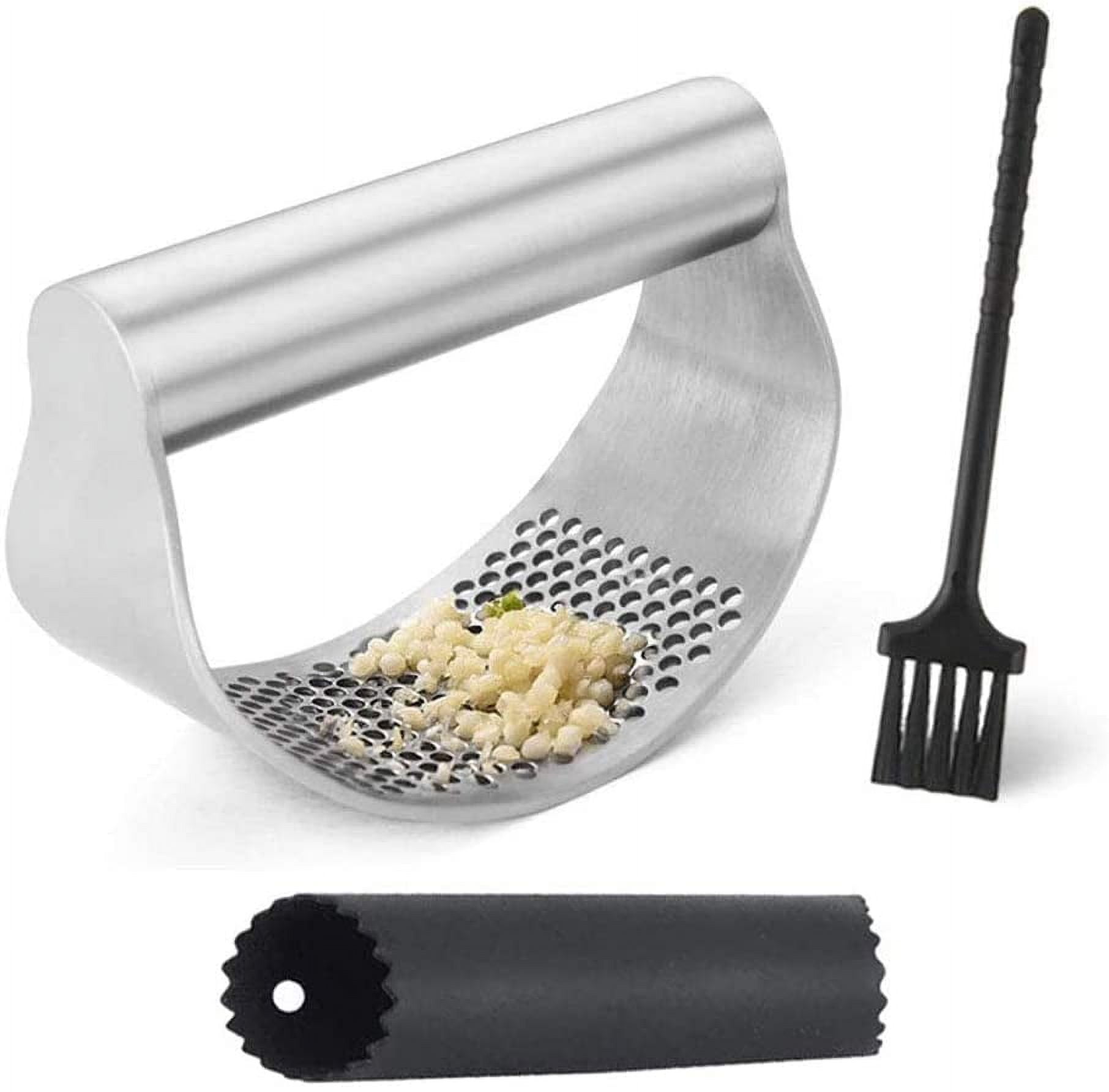 Kepooman Kitchen Stainless Steel Saving Ginger Crusher, Silver Kepooman Kitchen Stainless Steel Saving Ginger Crusher, Silver
