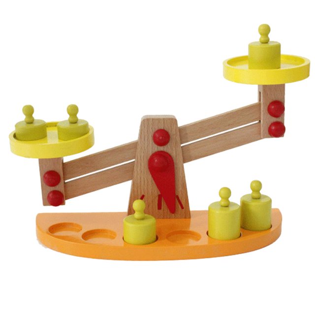 Juguetes Materiales Para Niños - (6 Piezas De Pesas De ) Juguete Para Niños CUTICAT Juguetes de madera para niños