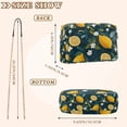 thumbnail image 4 of FORMRS Women Crossbody Purse with Chain Strap Vegan Leather Shoulder Handbag, Green Lemons, 4 of 7