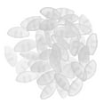thumbnail image 1 of Pack de 25 pares de almohadillas nasales de silicona Eyewear Nosepads Kit de reparación Claro shamjiam Almohadillas nasales de silicona para gafas, 1 of 8
