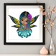thumbnail image 2 of Dibujos animados Big Eye 5D DIY Diamond Painting Kits Resina Full Round Home Wall Art Gift Hugtrwg Para estrenar, 2 of 9