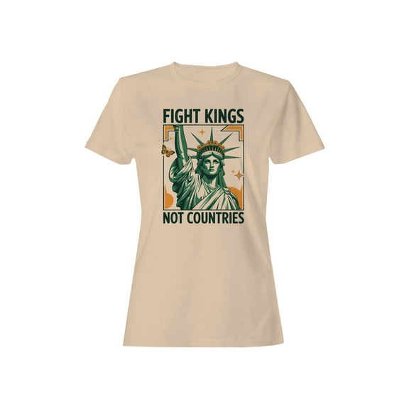 Empower Liberty: Fight Kings Theme Women's T-shirt
