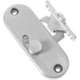 thumbnail image 1 of OULII 1Pack Silver Sliding Door Lock for Indoor and Outdoor Use Easy Installation and Multi-functional Use, 1 of 8